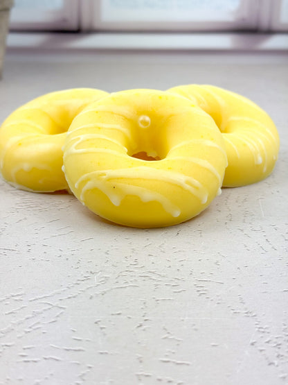 Goat Milk Soap Donut - Lemon Sugar