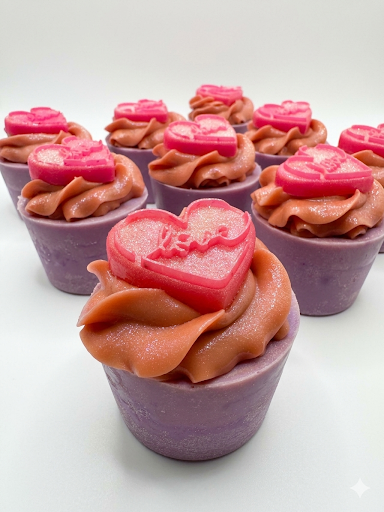 Love Potion soap cupcake - unique gift idea