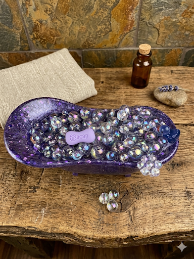 Miniature clawfoot tub-vendor display-bath body