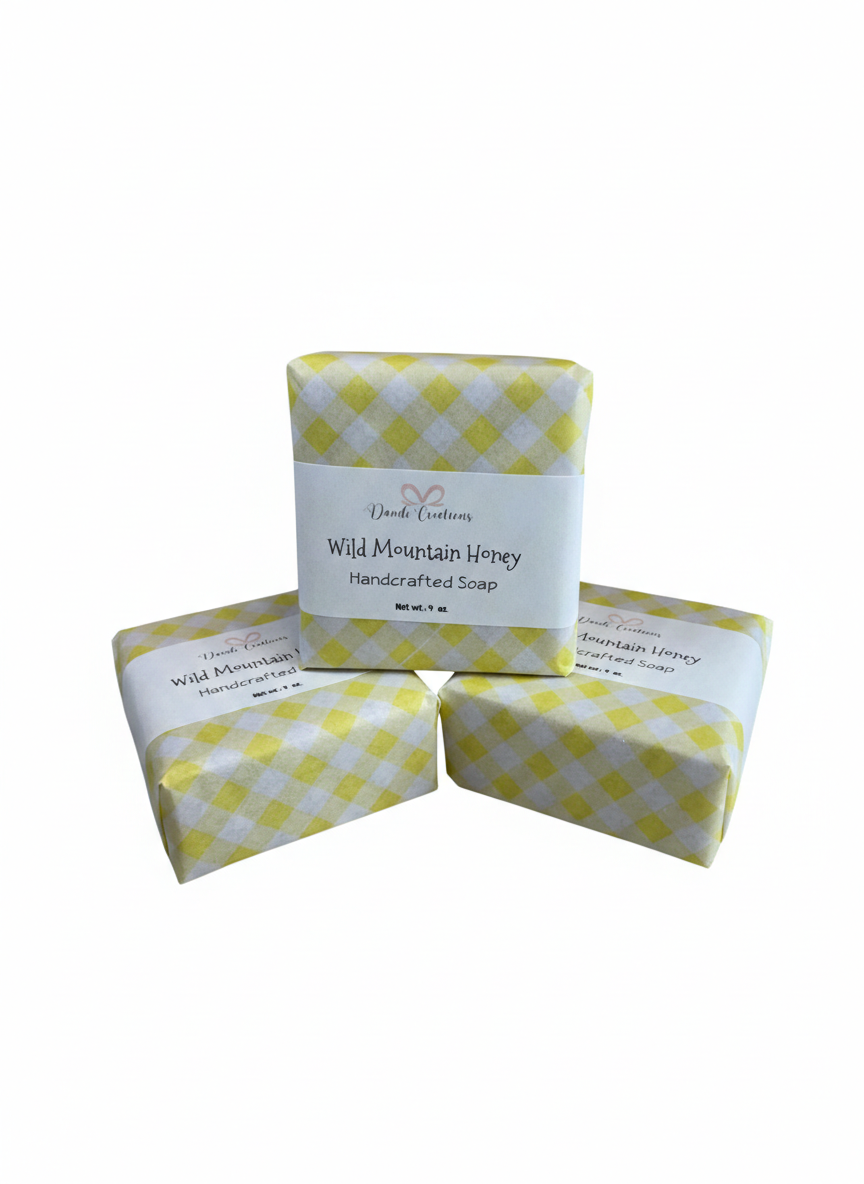 Soap Bar - Wild Mountain Honey - Coconut Milk