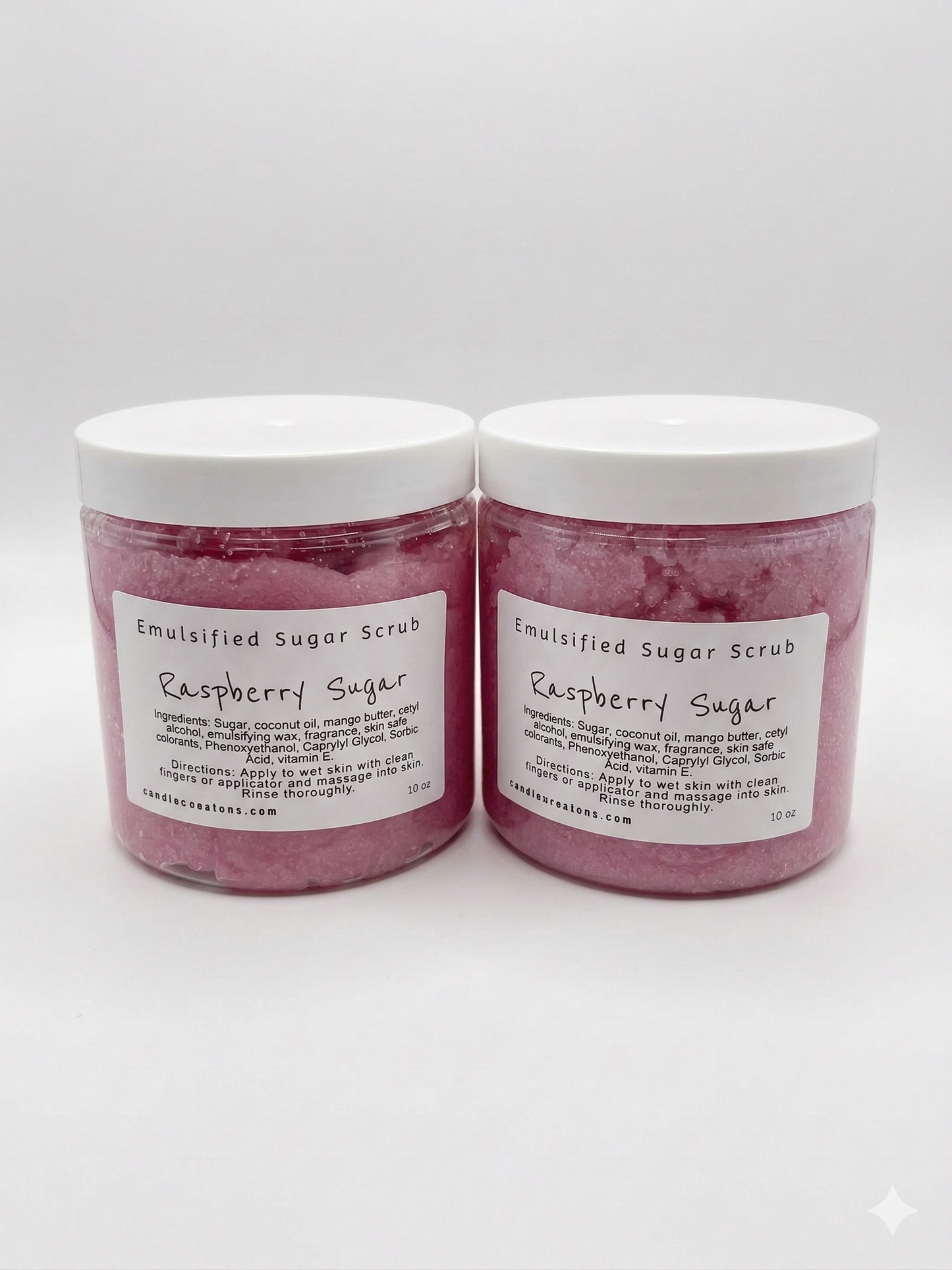Sugar Scrub-Raspberry Sugar-Emulsified Body Scrub