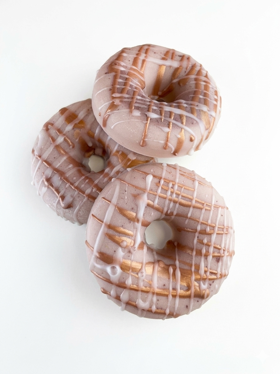 Goat Milk Soap Donut-Almond Biscotti-Detergent Free