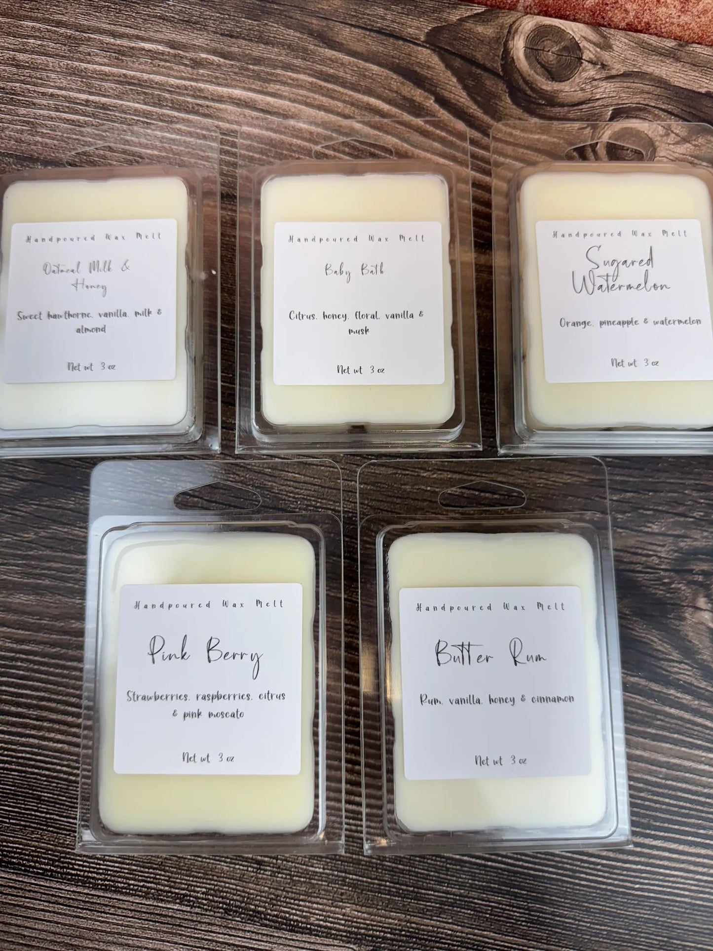 Soy Wax Melts - Various Scents