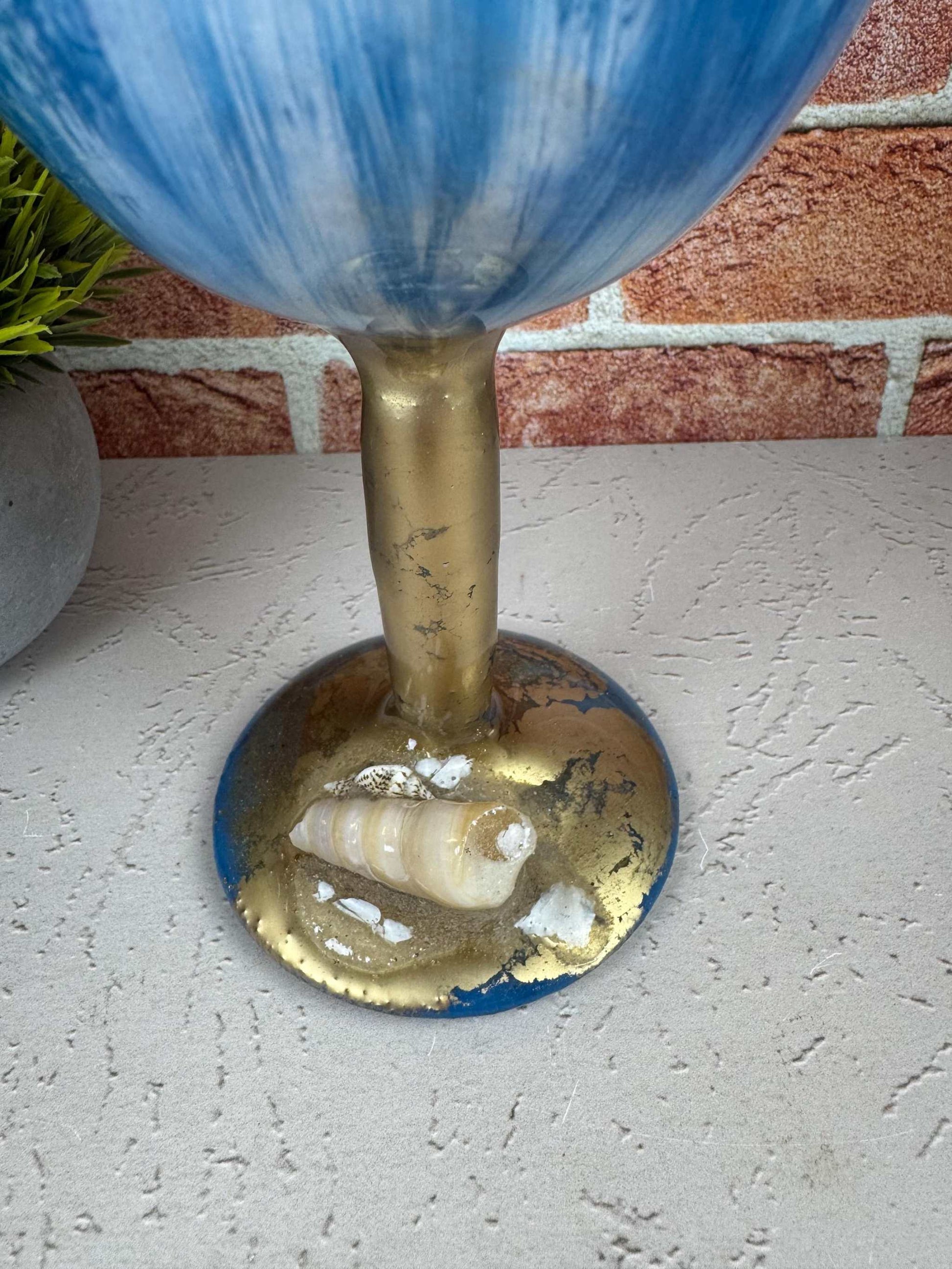 Salty Beach Wine Glass: Insulated Tumbler - Stainless Steel