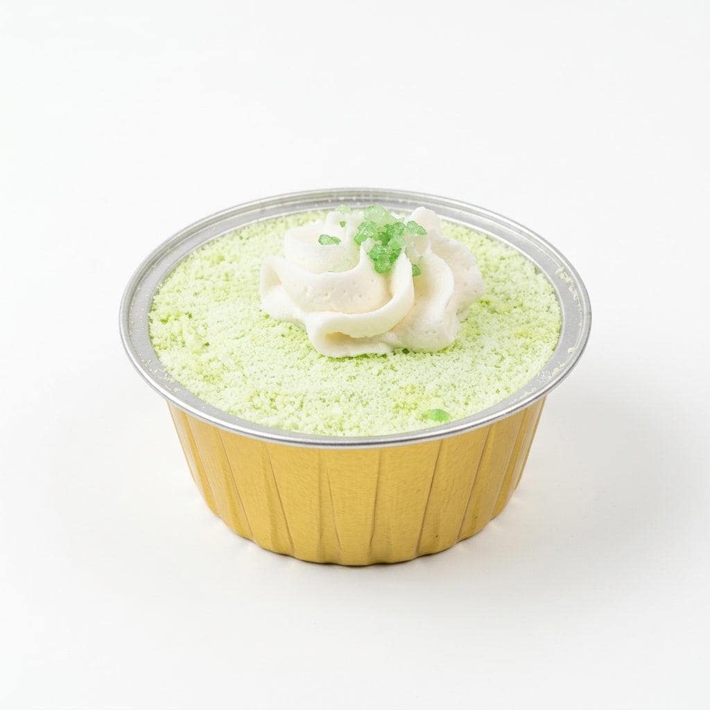 Bubble Cakes - Bath Bomb with Bubble Frosting -Lime Margarita scent