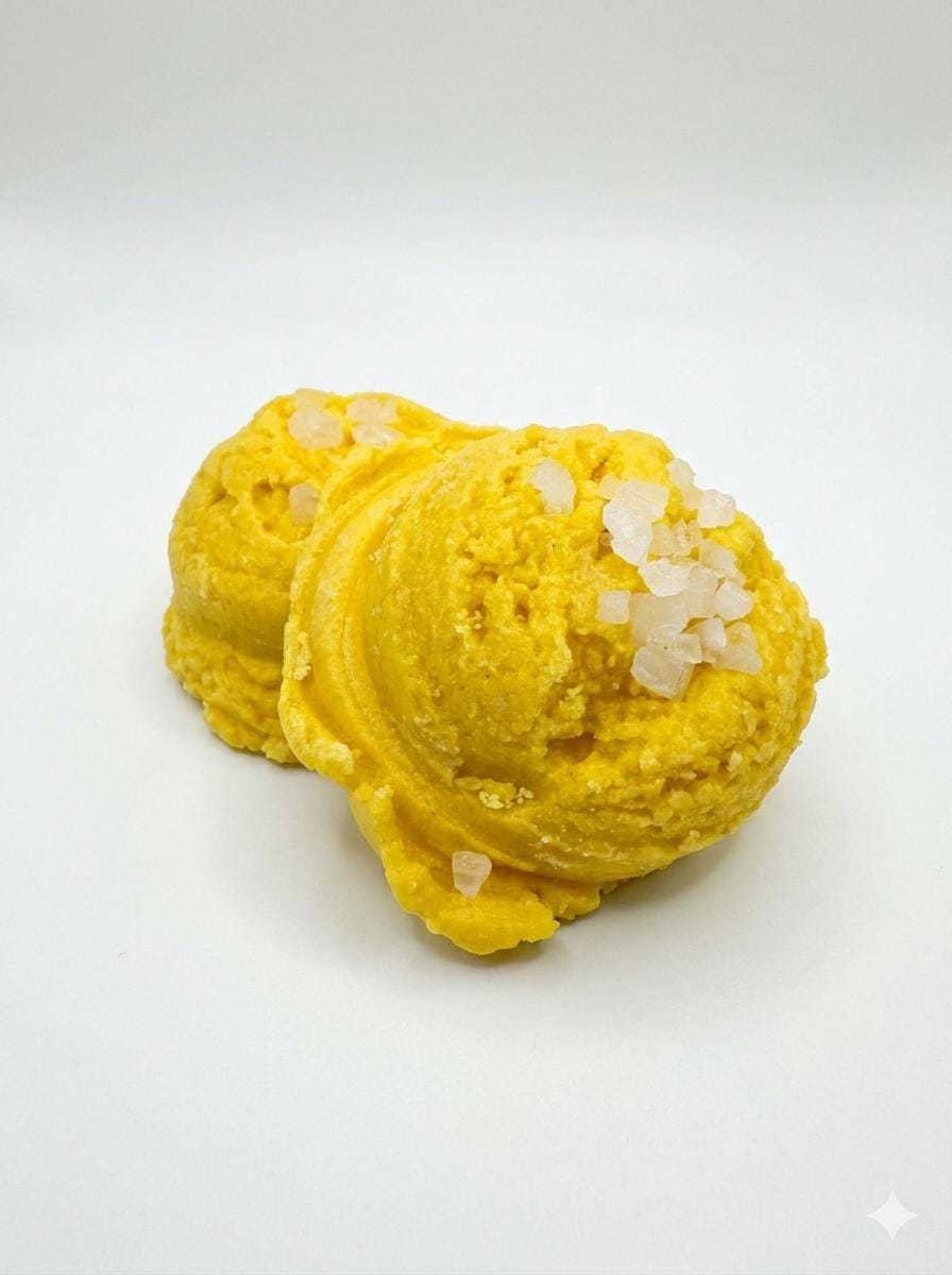 Bubble Scoops - Lemon Sugar Scent - Solid Bubble Bath