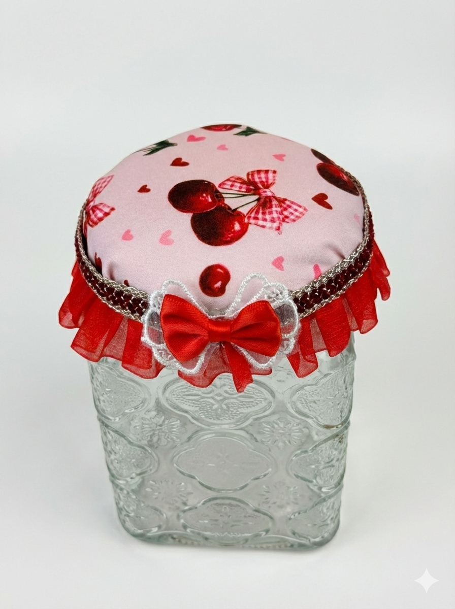 Pamper Jar - Cherry Almond Bath Bomb - Self-Care Routine-#101