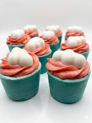 Cloud Nine soap cupcake - unique gift idea