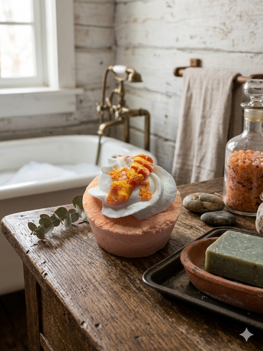 Bath Bomb - Bubble Frosting - Toy included