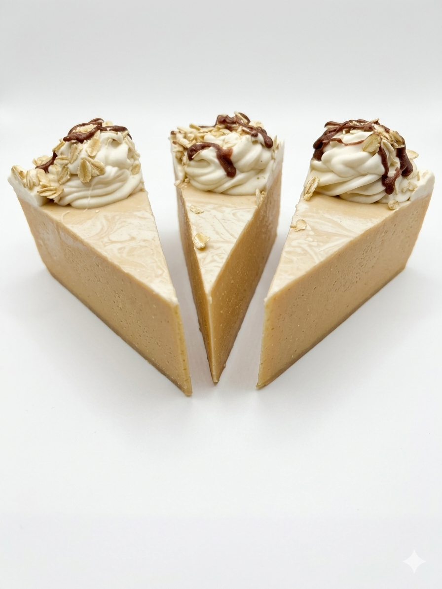 Soap Cake Slice - Oatmeal Milk and Honey - Great Gift Idea