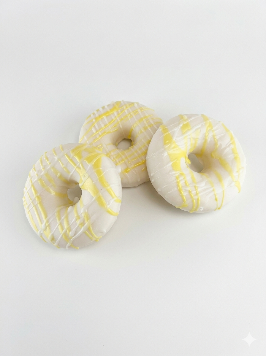 Soap Donut-Caribbean Coconut-Goat Milk-Detergent Free