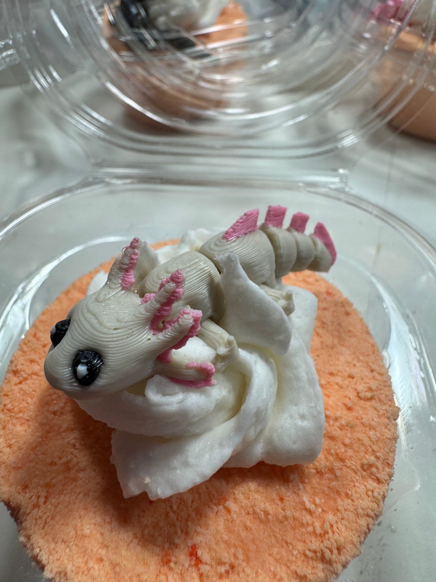 Bath Bomb - Bubble Frosting - Toy included