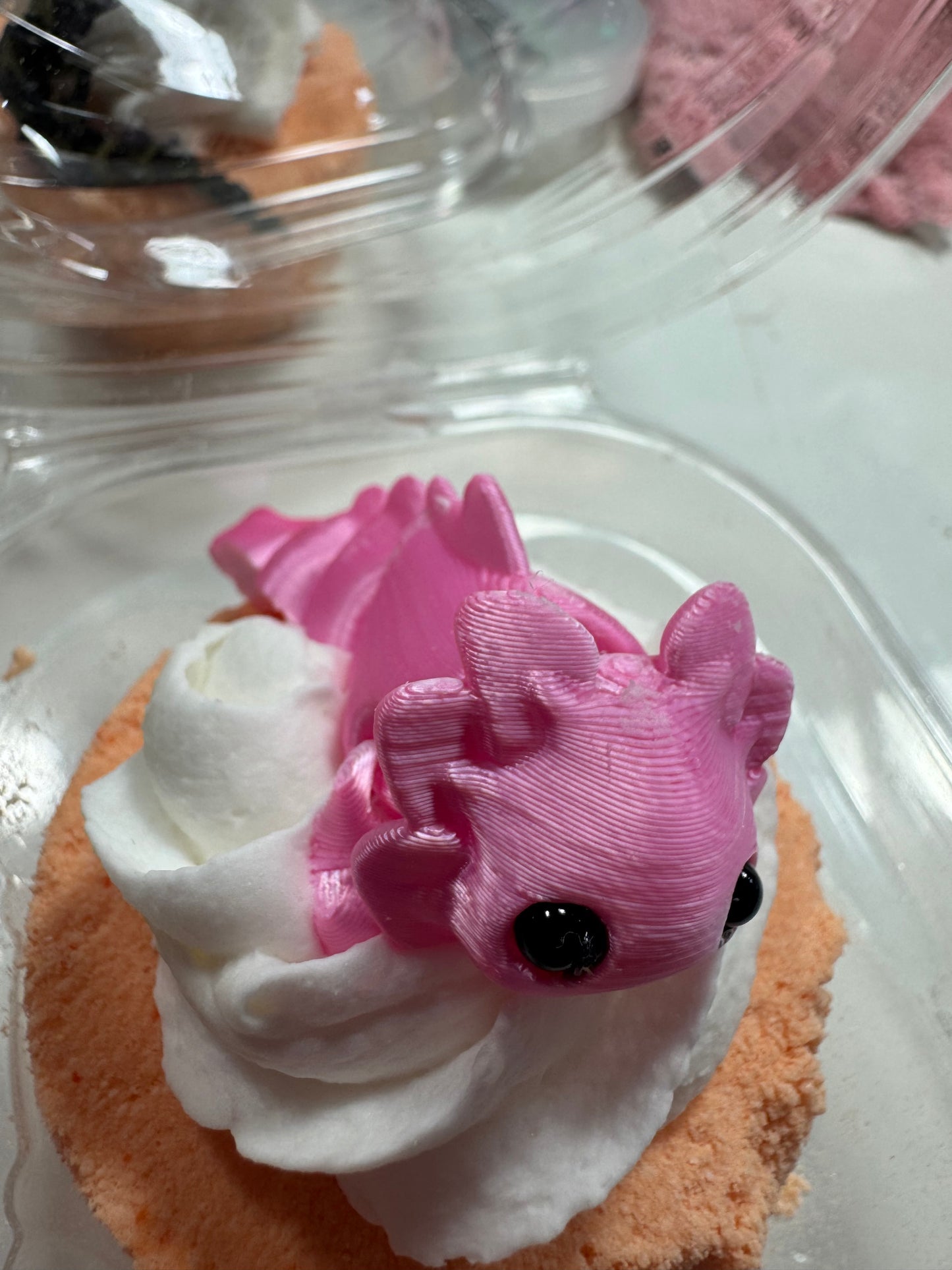 Bath Bomb - Bubble Frosting - Toy included