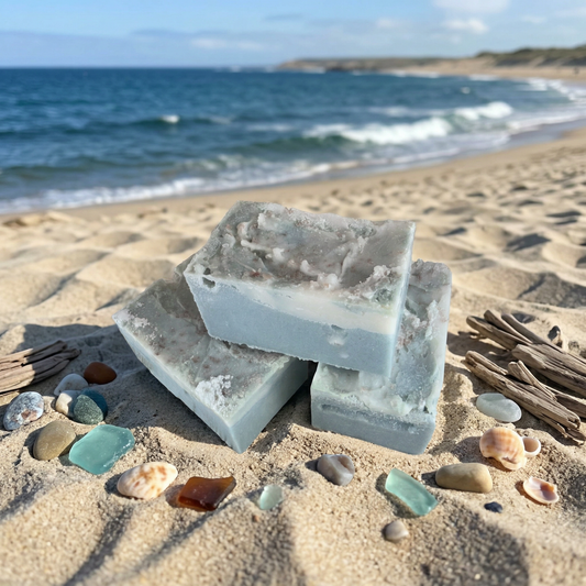 Sea Salt Soap - Sea Salt Agave - Exfoliating Soap Bar