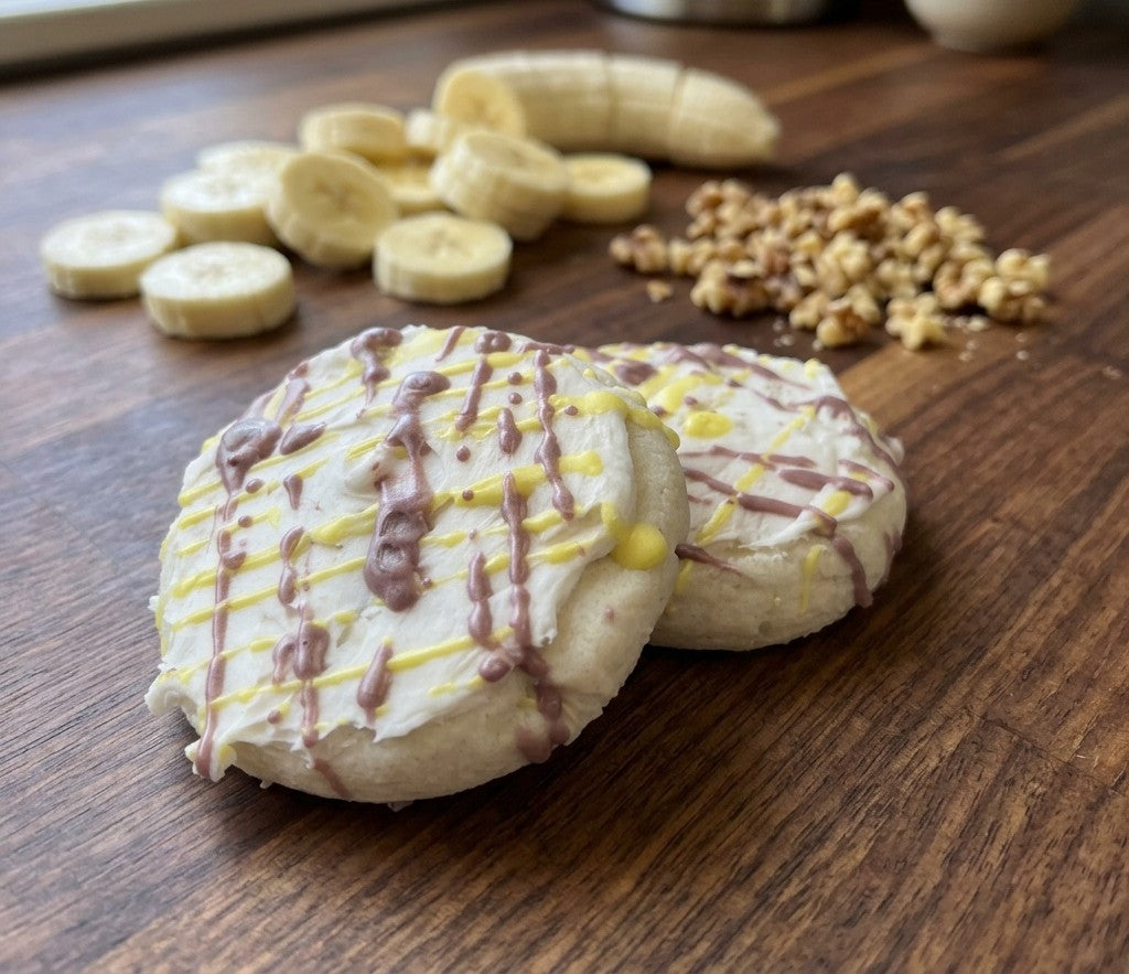 Bubble Cookies - Banana Walnut - Solid Bubble Bath