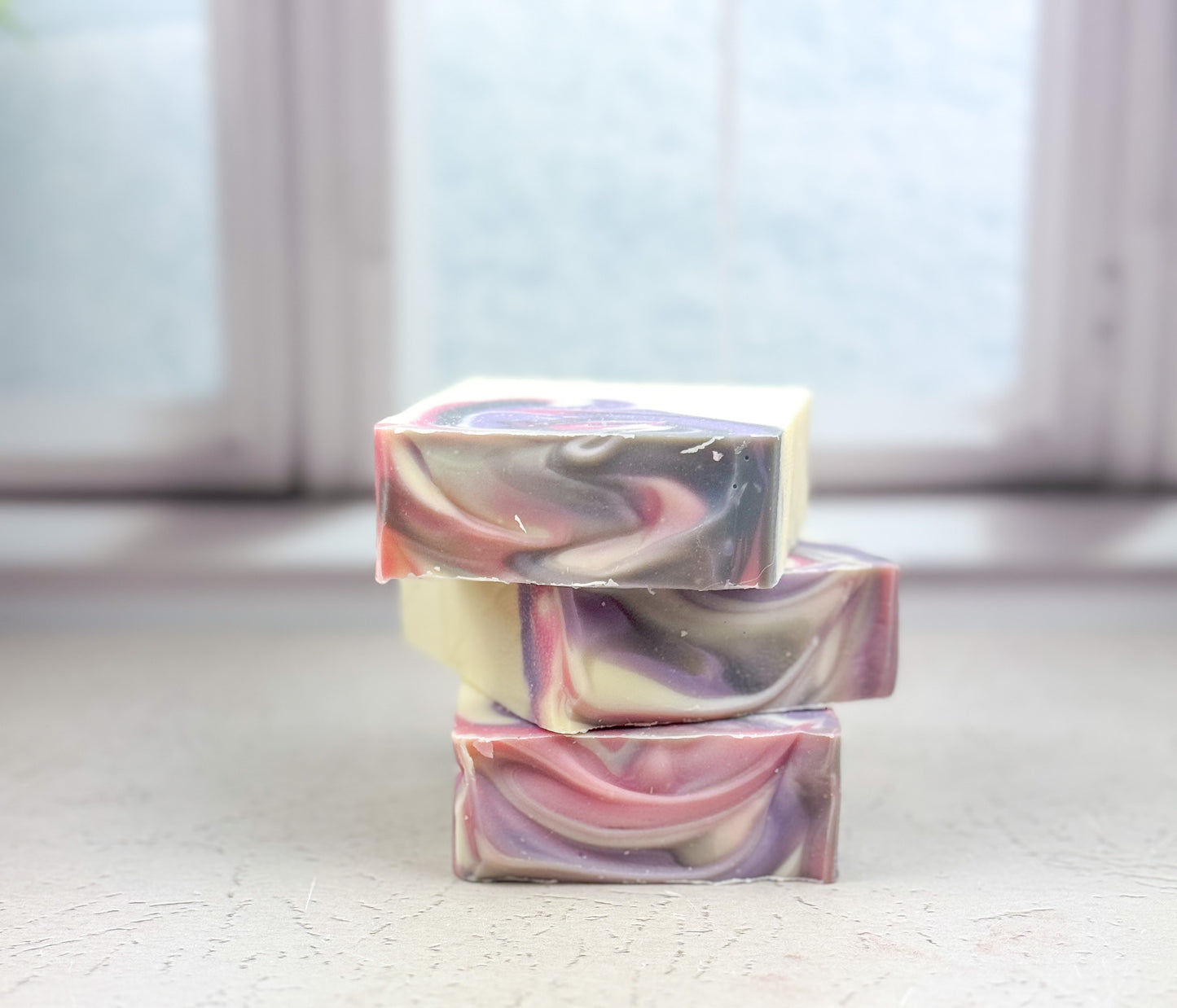 Raspberry Vanilla soap bar