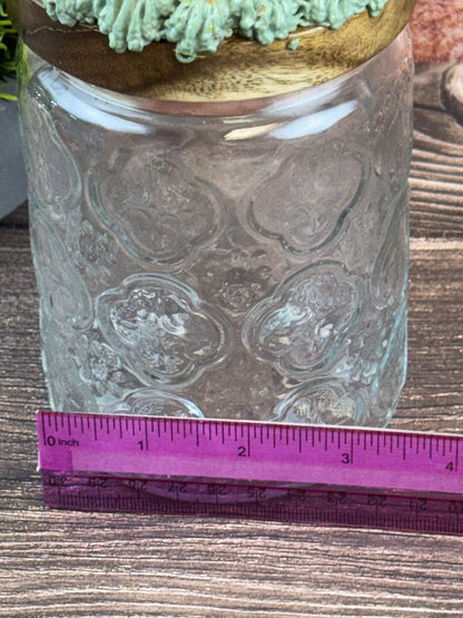 Ghost and Pumpkin Treat Jar - Spooky Halloween Decor & Storage - Fall 