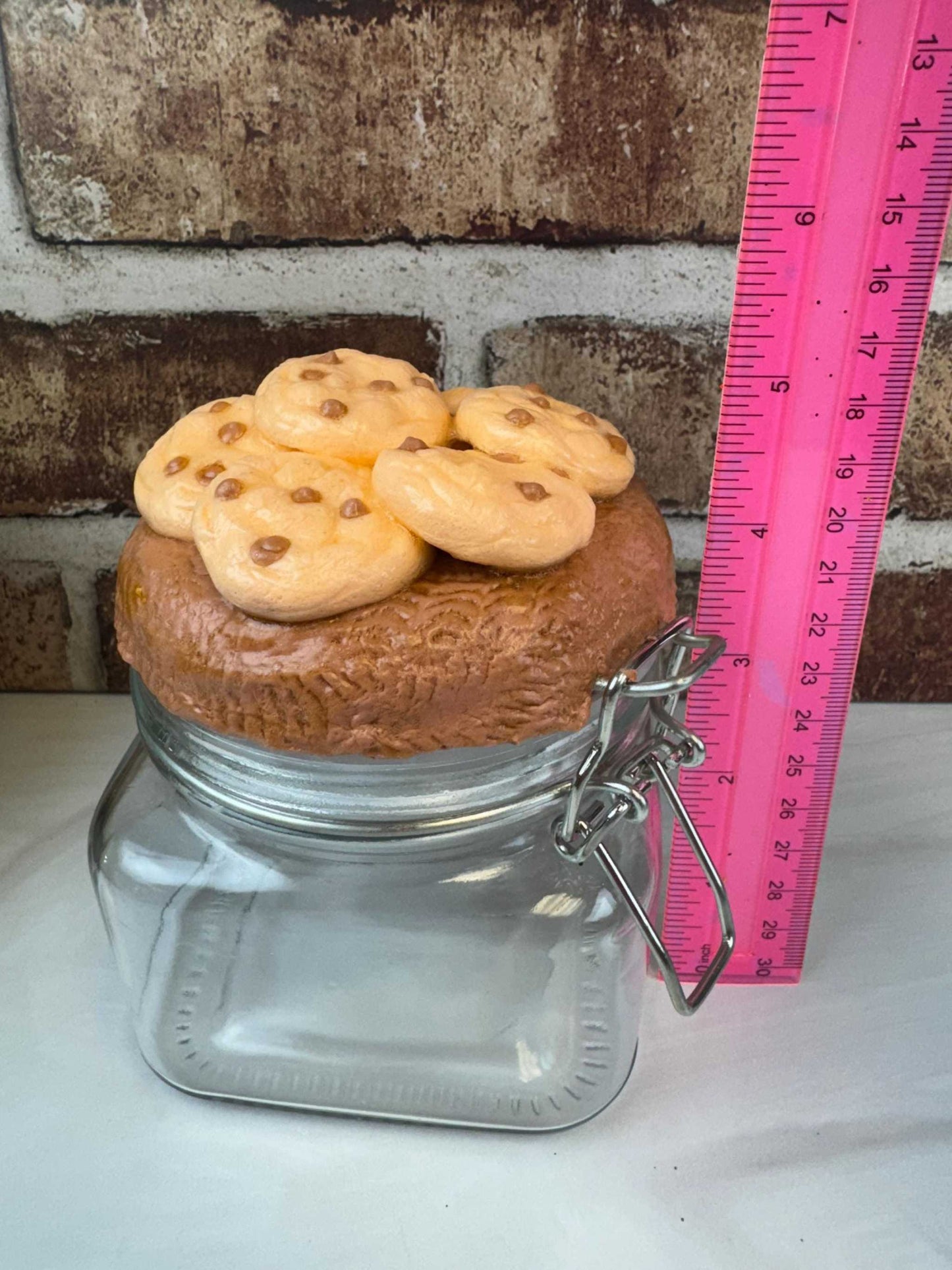Faux Cookie Container - Cute Sweet Treats Jar for Cookies & Candies
