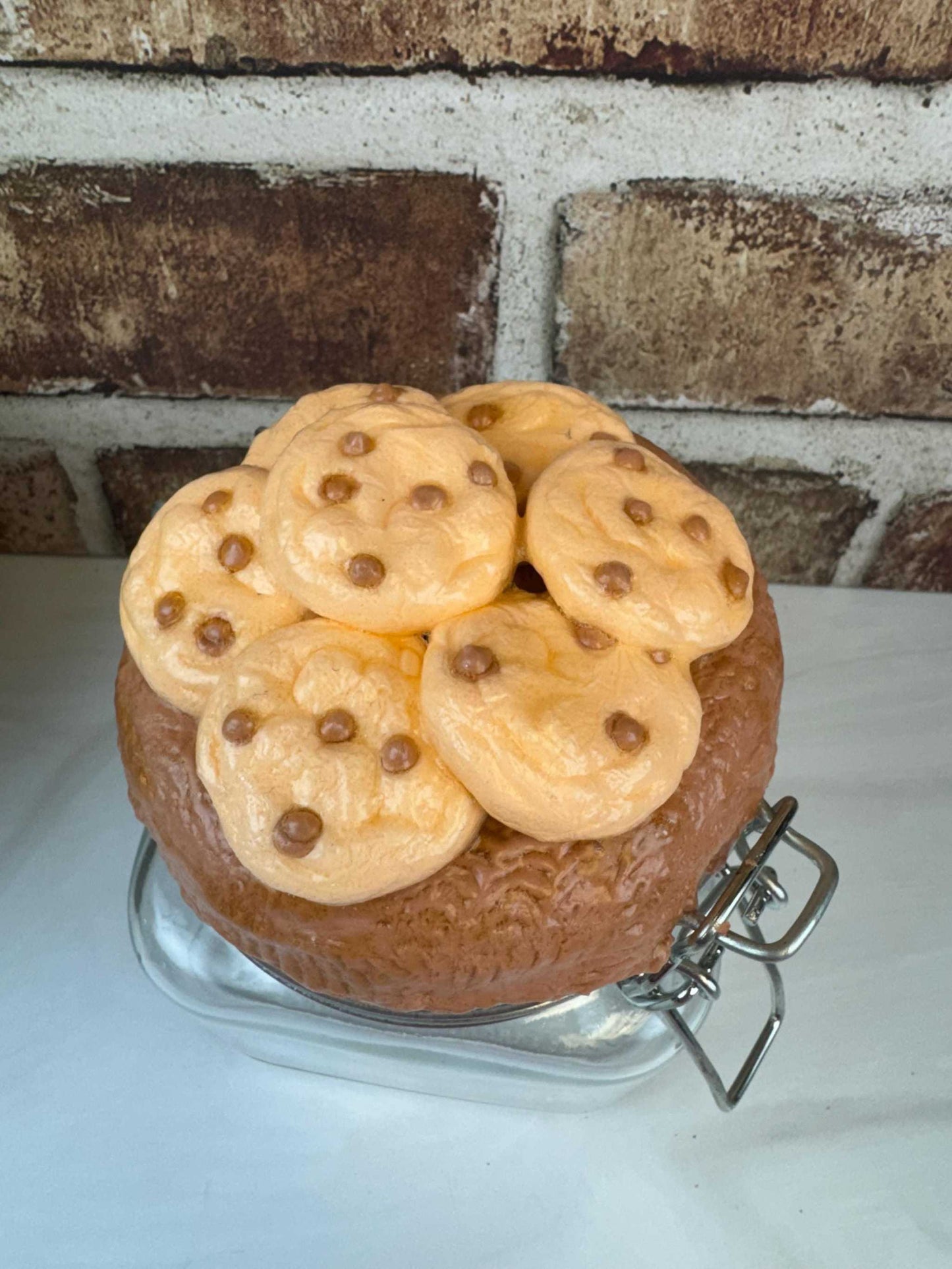 Faux Cookie Container - Cute Sweet Treats Jar for Cookies & Candies