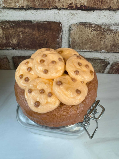 Faux Cookie Container - Cute Sweet Treats Jar for Cookies & Candies