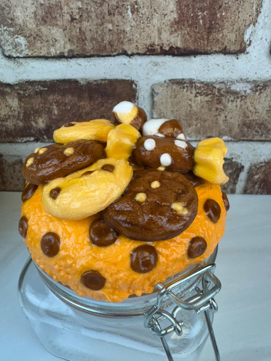 Cookie and Candies Treat Jar - Perfect for Snacks