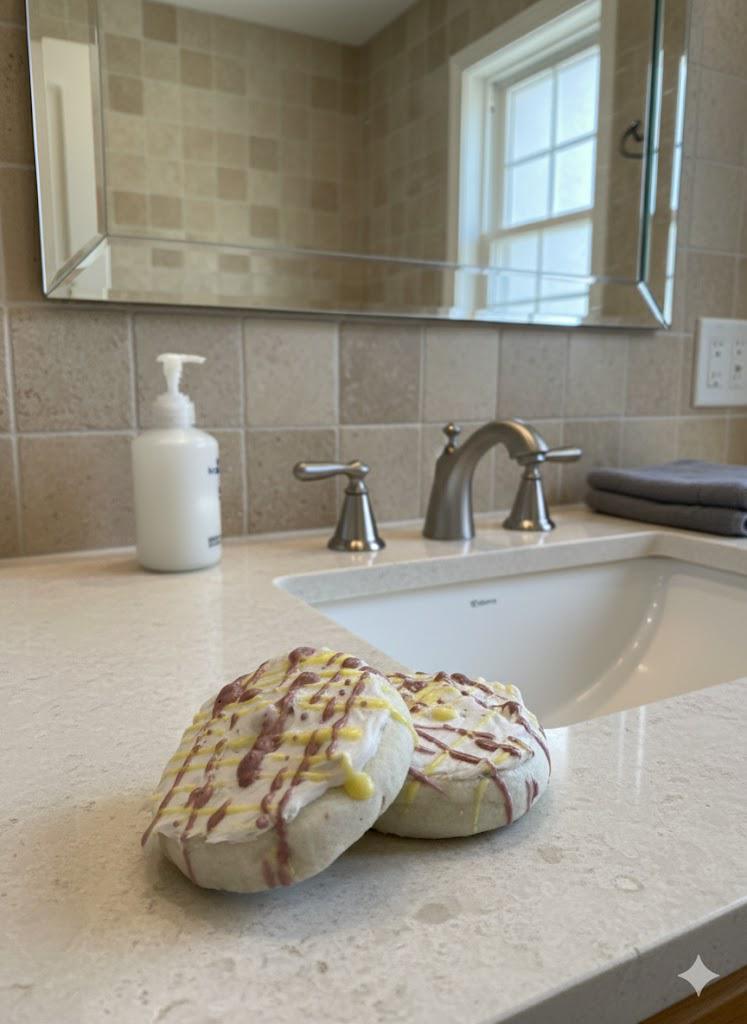 Bubble Cookies - Banana Walnut - Solid Bubble Bath