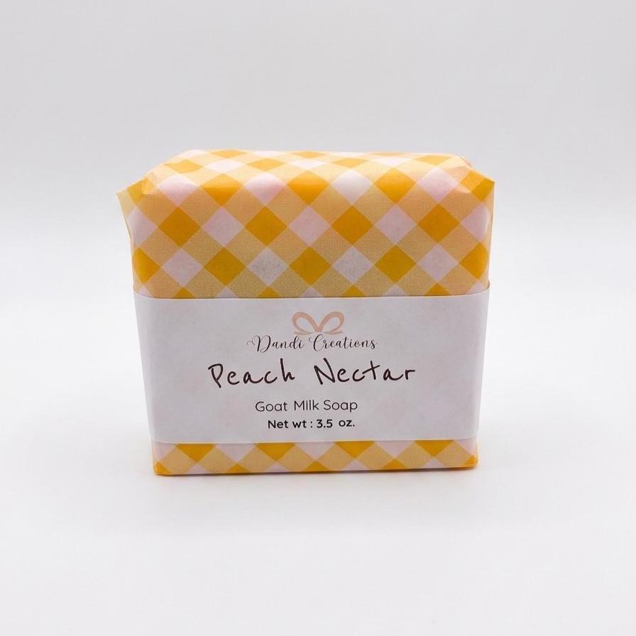 Goat Milk Soap-Peach Nectar-Detergent Free
