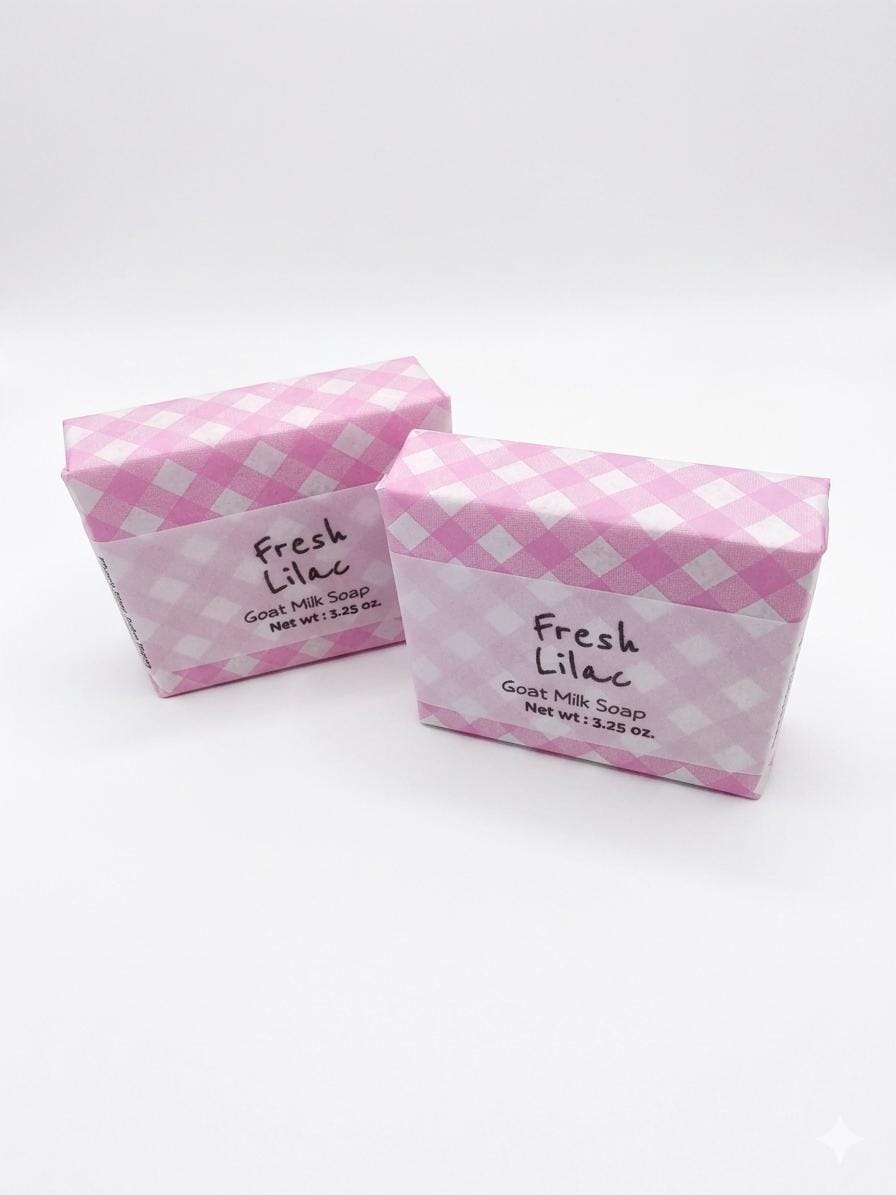 Goat Milk Soap-Fresh Lilac-Detergent Free