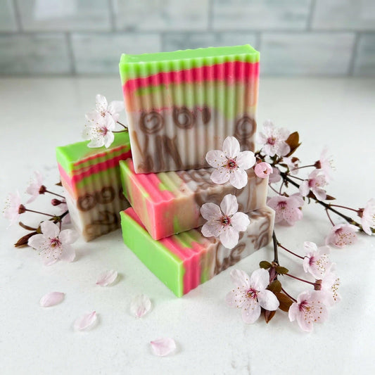 Goat Milk Soap-Cherry Blossom-Detergent Free