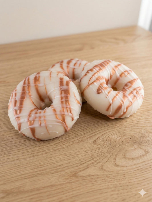 Goat Milk Soap Donut-Butterscotch Marshmallow-Detergent Free