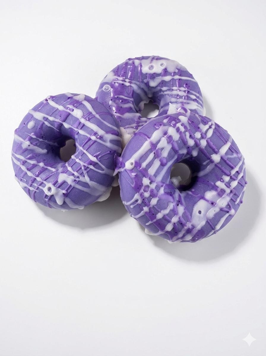 Soap Donut - Blackberry - Goat Milk - Detergent Free
