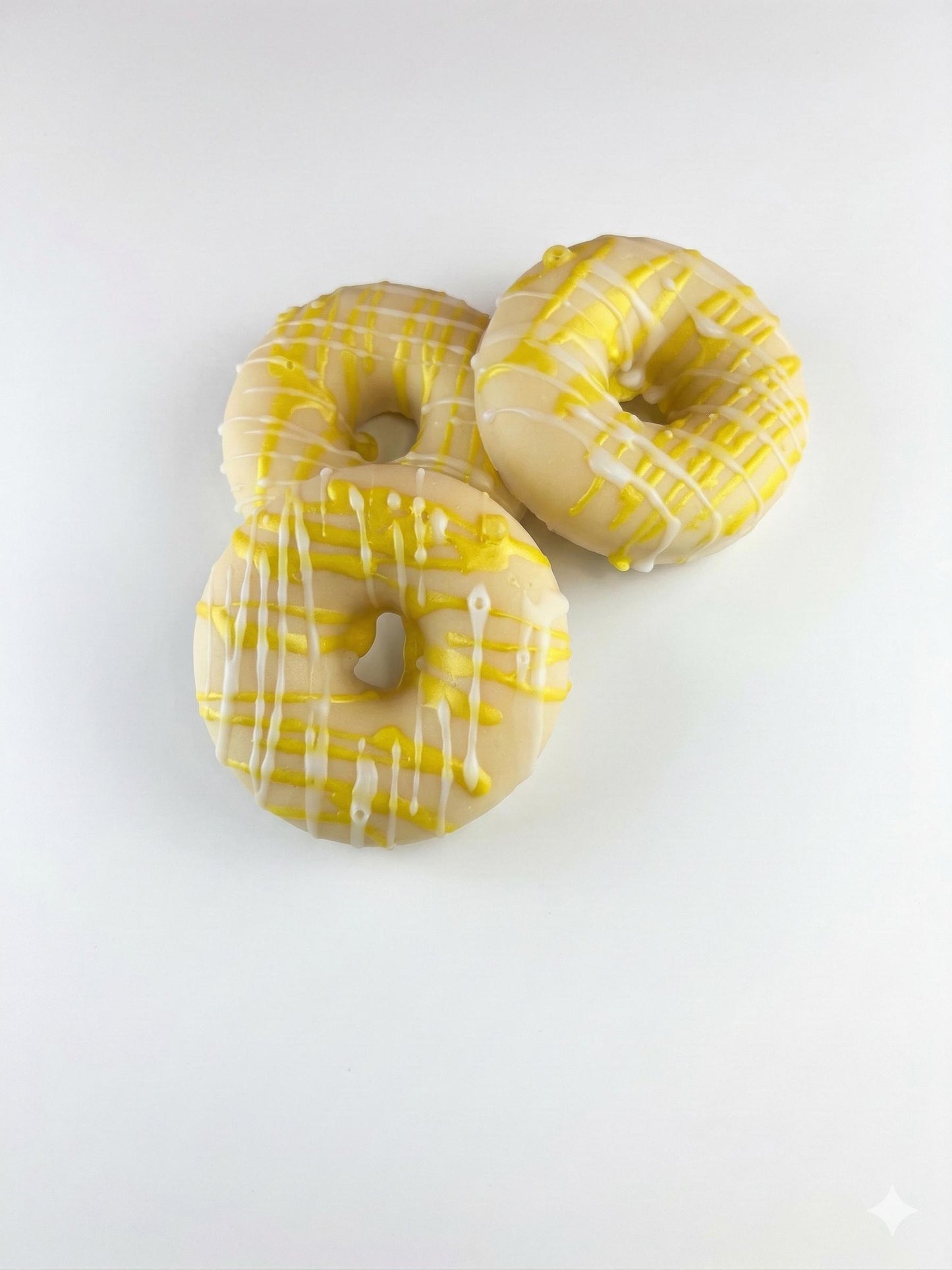 Goat Milk Soap Donut-Lemon Curd-Detergent Free