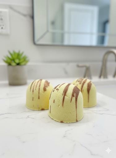 Bath Bomb - Wild Mountain Honey - Bonbon