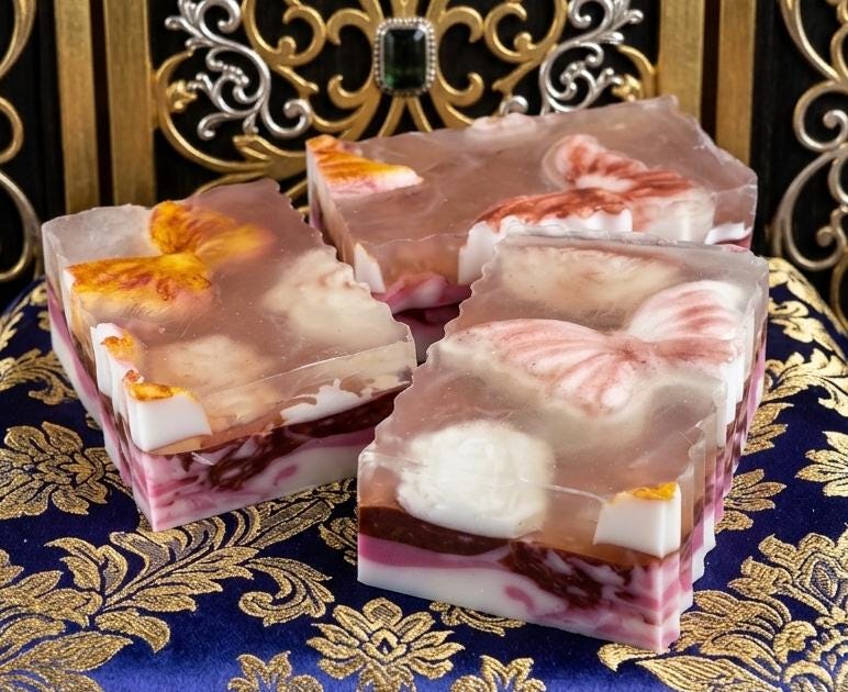 Goat Milk Soap-Sandalwood Rose-Detergent Free