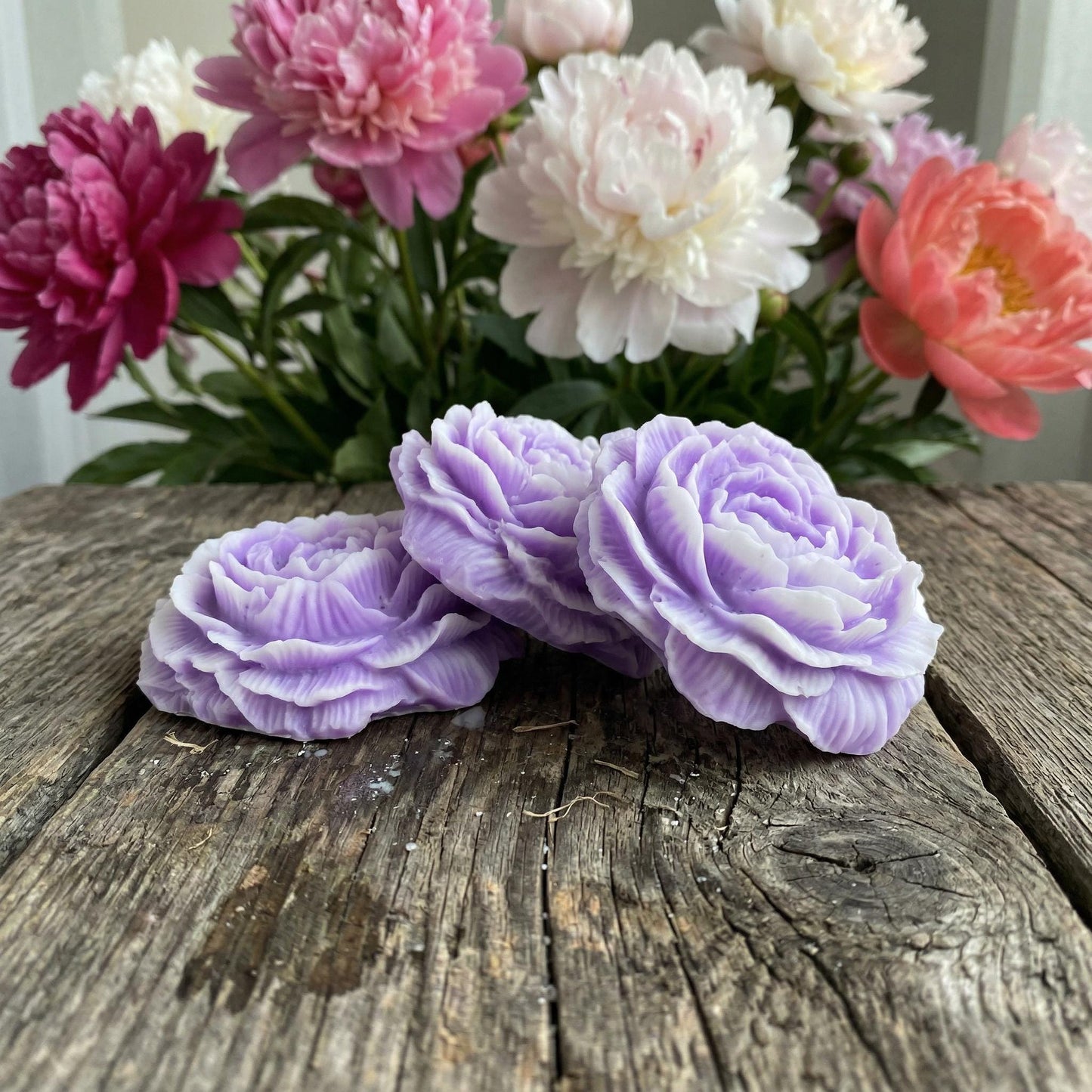 Goat Milk Soap Flower-Berry Bliss-Detergent Free Handmade Bar