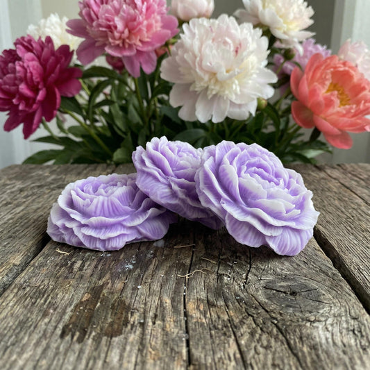Goat Milk Soap Flower-Berry Bliss-Detergent Free Handmade Bar