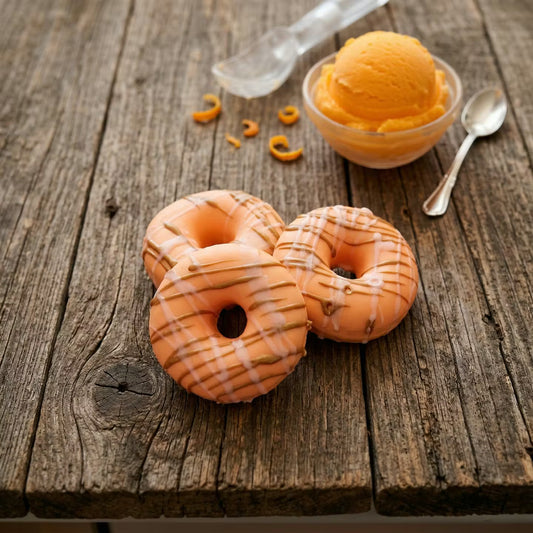 Soap Donut - Tangerine Gelato - Goat Milk - Detergent Free