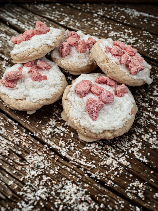Bubble Cookies - Strawberry Pound Cake Scent - Solid Bubble Bath